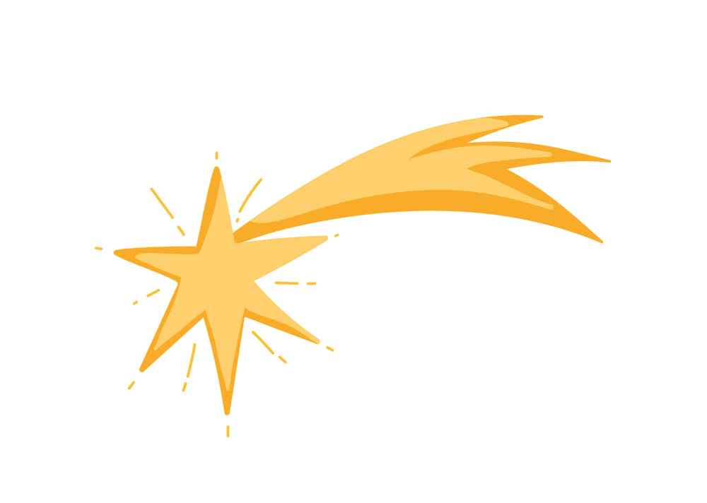 Shooting Star clipart png 1