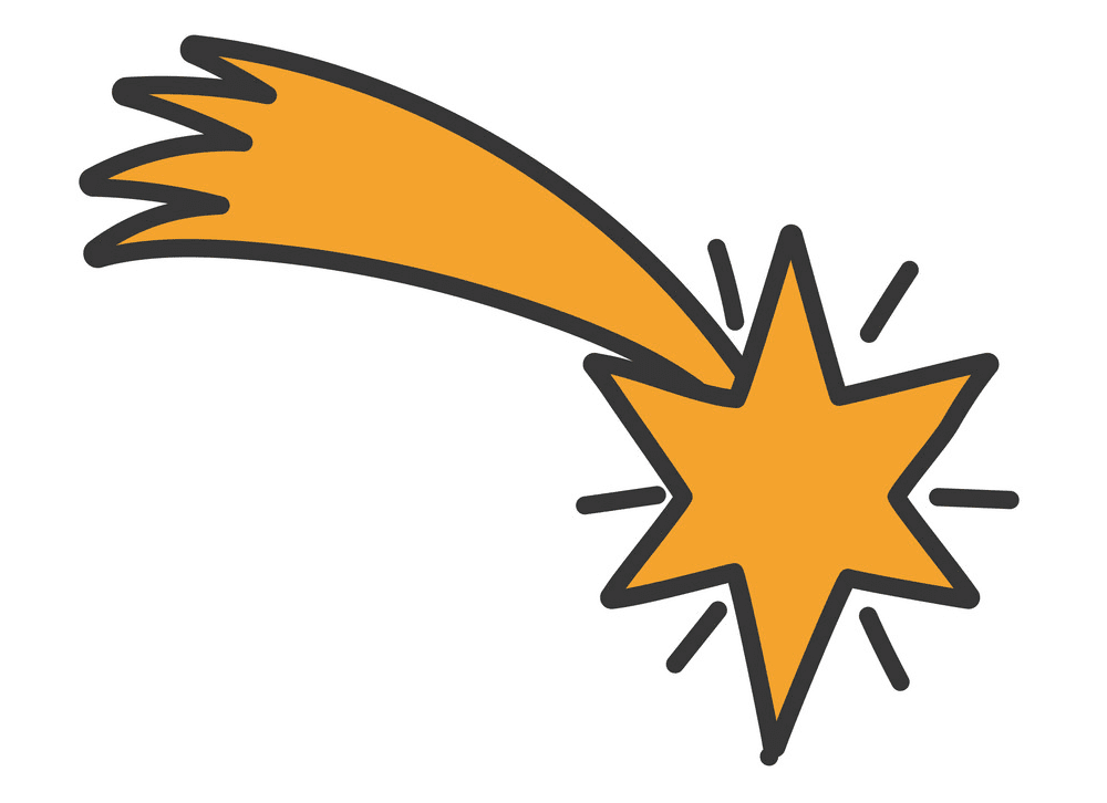 Shooting Star clipart png 4
