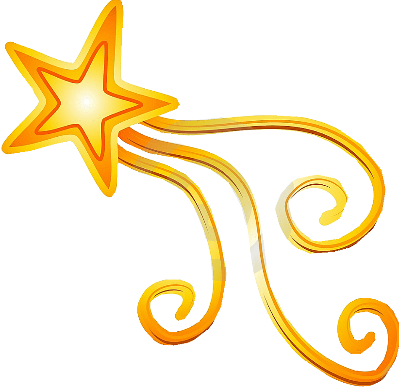 Shooting Star clipart png 7