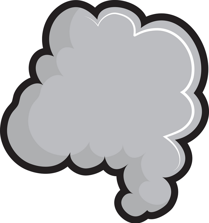 Smoke Cloud clipart free