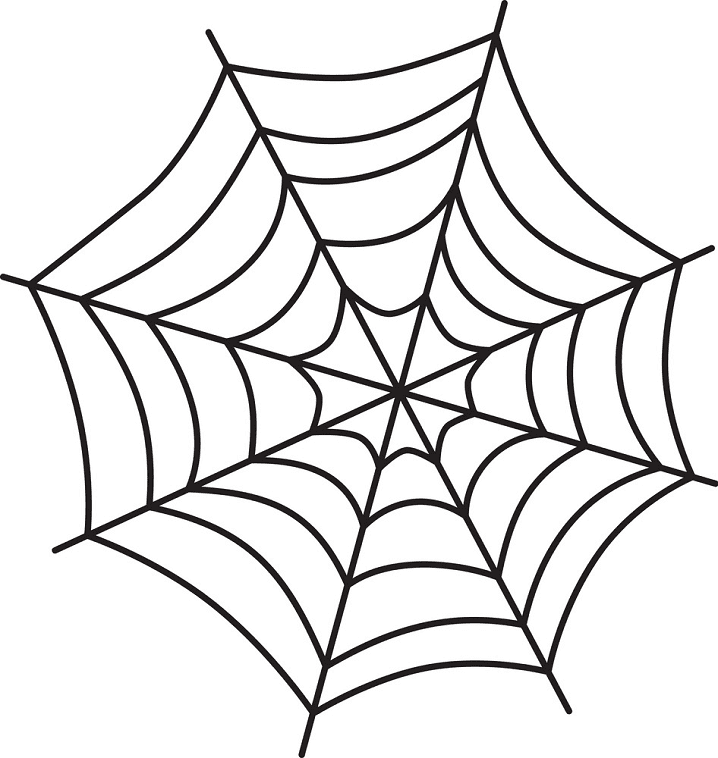Spider Web clipart 4