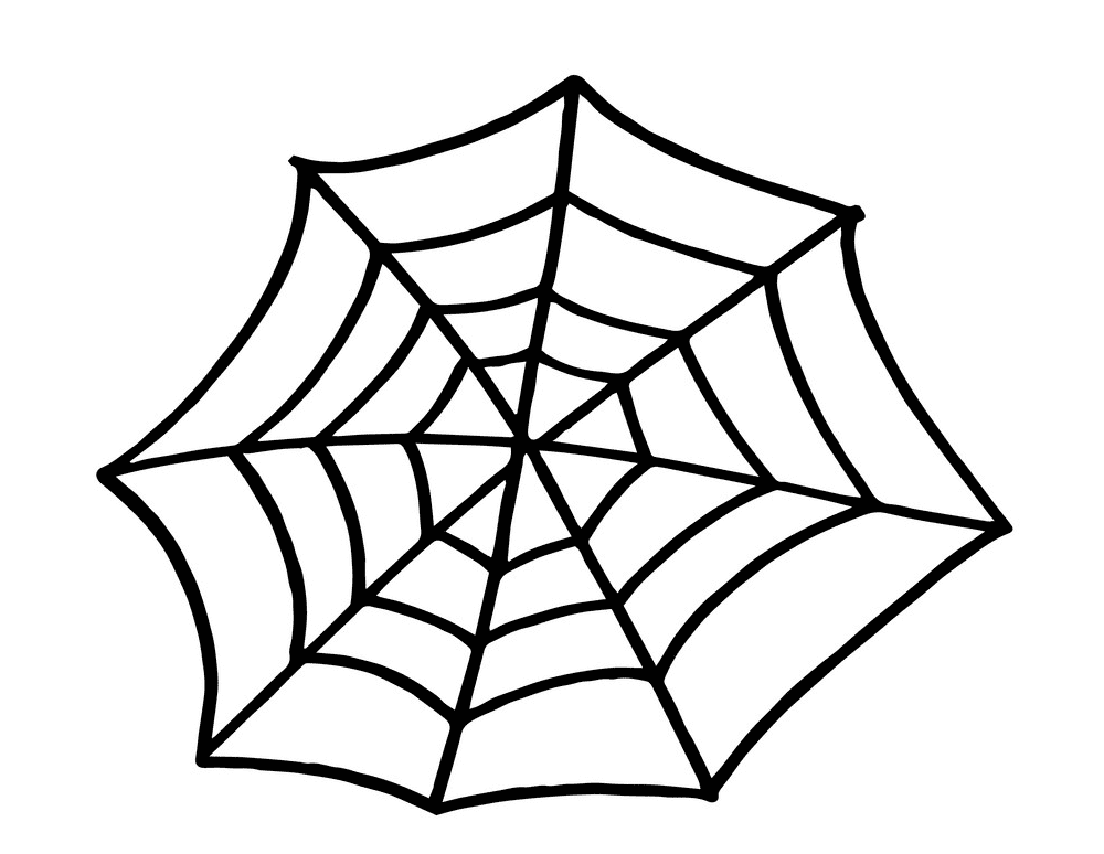 Spider Web clipart 7