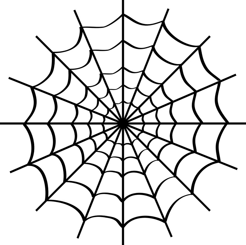 Spider Web clipart free images