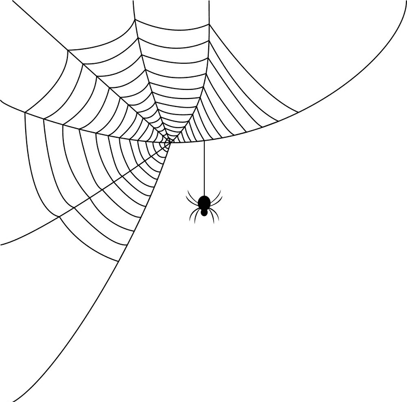 Spider Web clipart picture