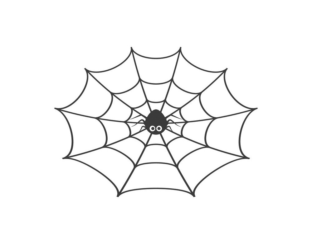 Spider Web clipart png 1