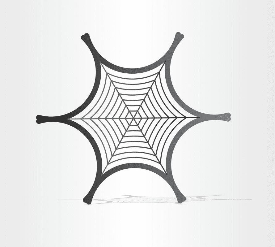 Spider Web clipart png 6