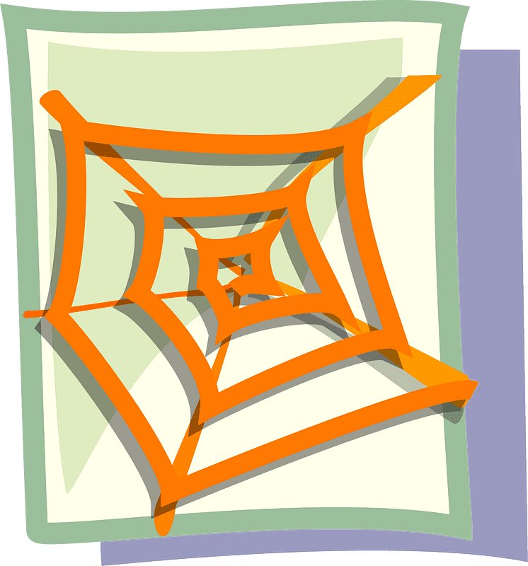 Spider Web clipart transparent 14