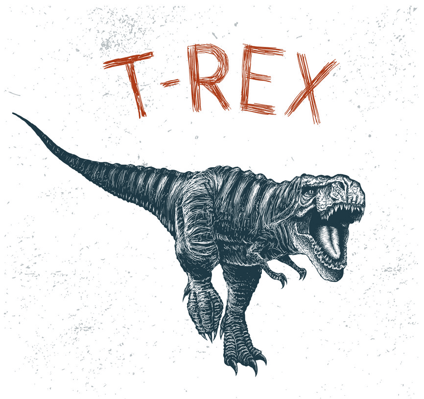 T-Rex clipart 3