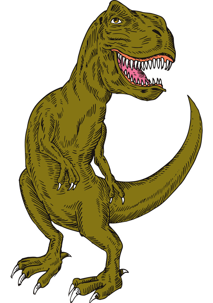 T-Rex clipart for free