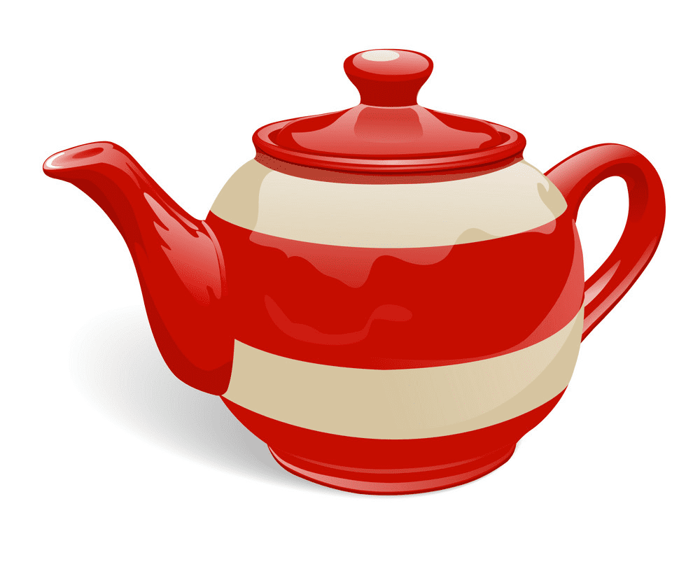 Teapot clipart 1