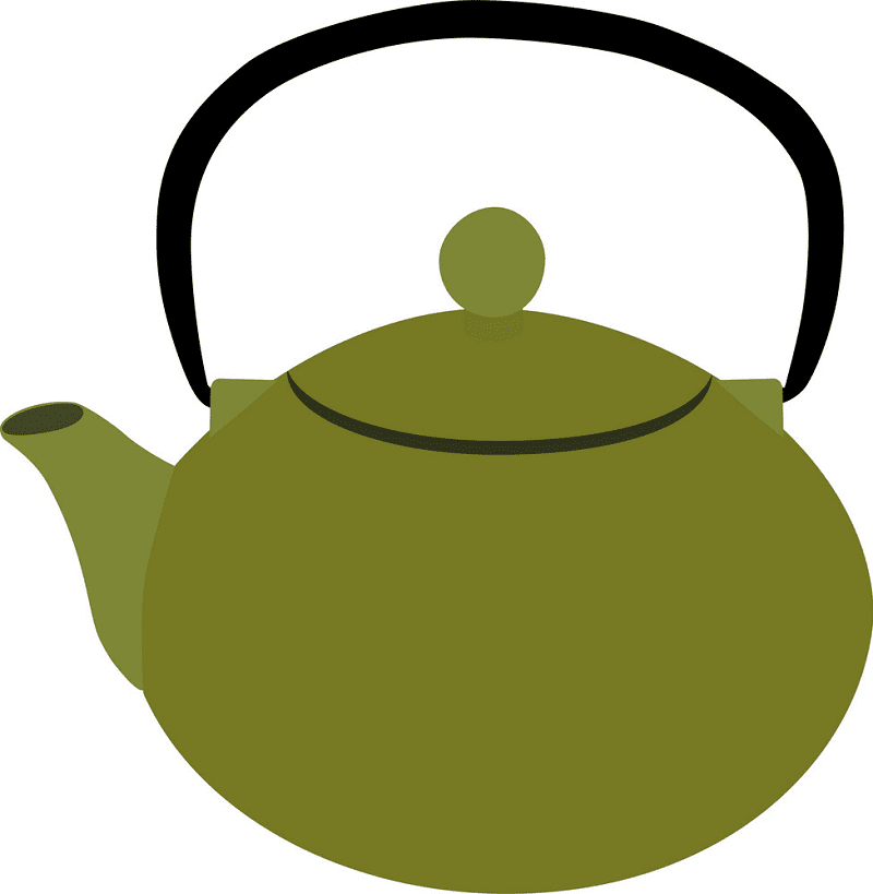 Teapot clipart 5