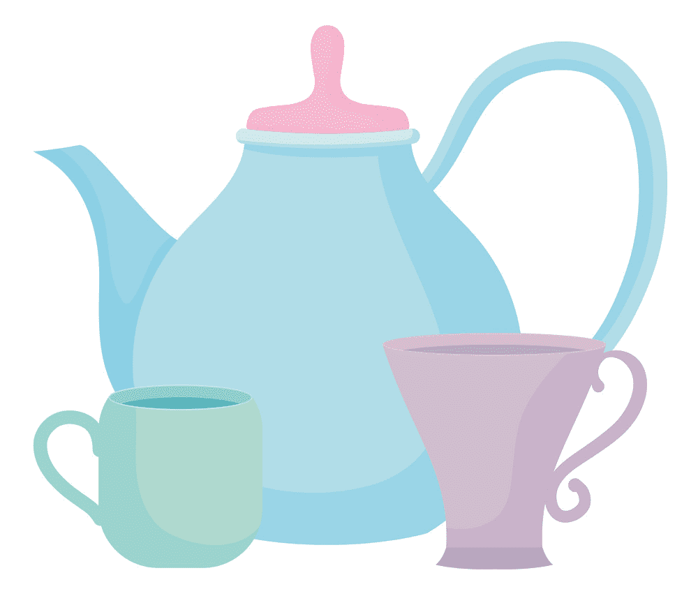 Teapot clipart free 6