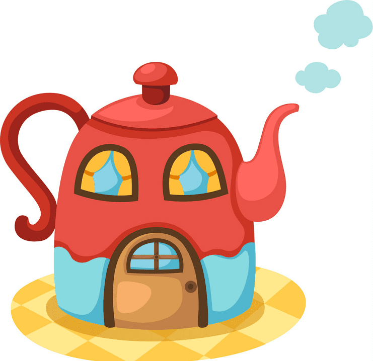Teapot clipart png 8