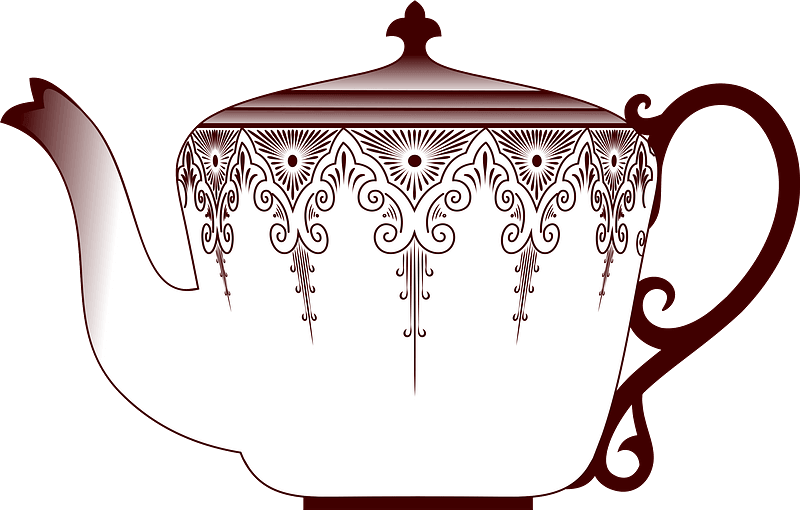 Teapot clipart transparent 4