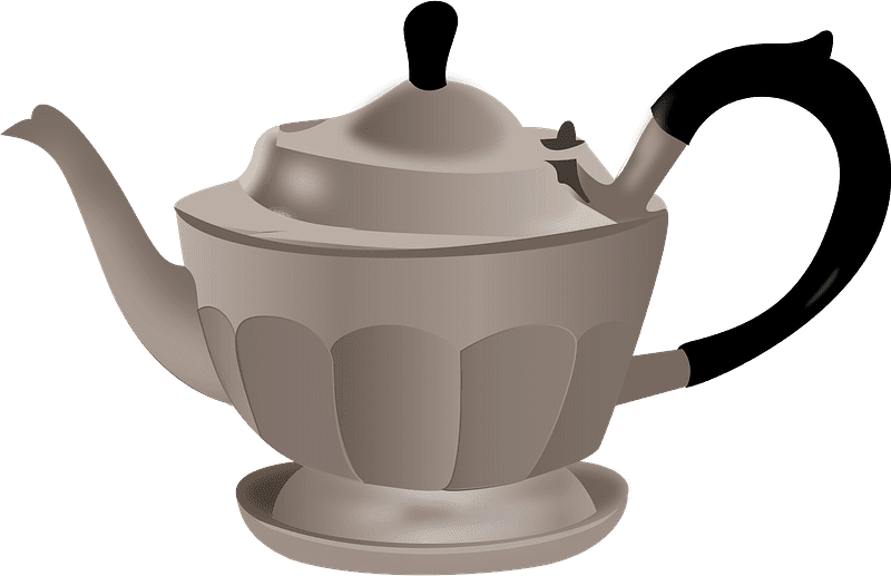 Teapot clipart transparent background 11