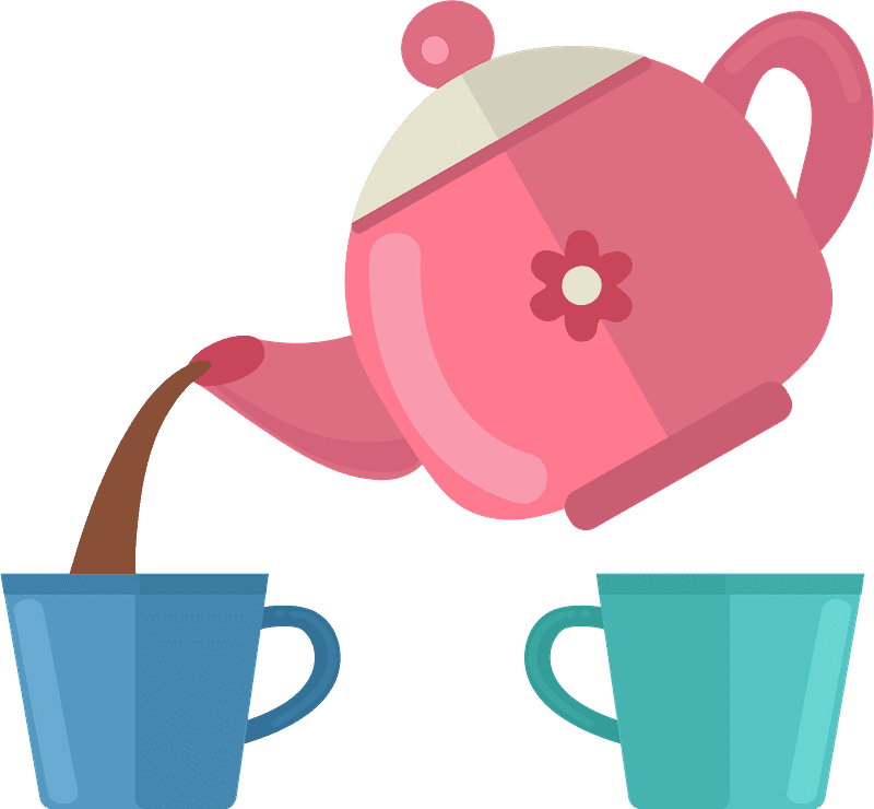 Teapot clipart transparent background 9