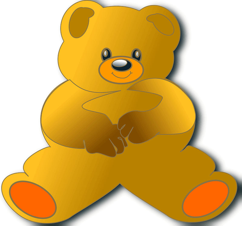 Teddy Bear Clipart transparent 12