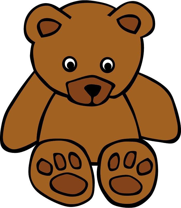 Teddy Bear Clipart transparent background 1