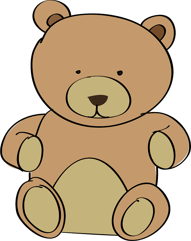 Teddy Bear Clipart transparent background 12