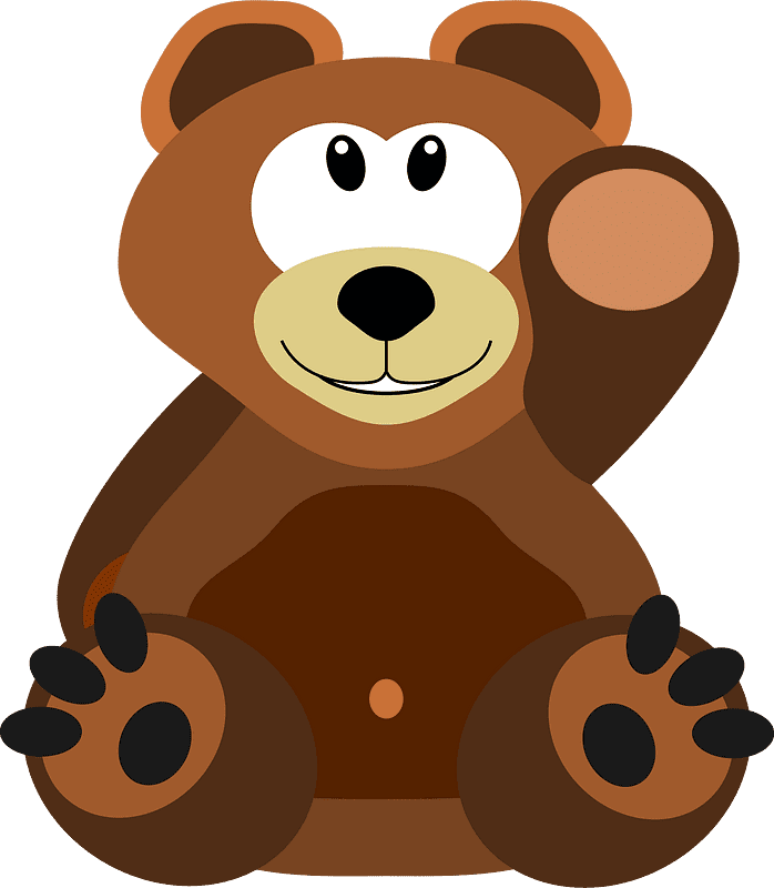 Teddy Bear Clipart transparent background 13