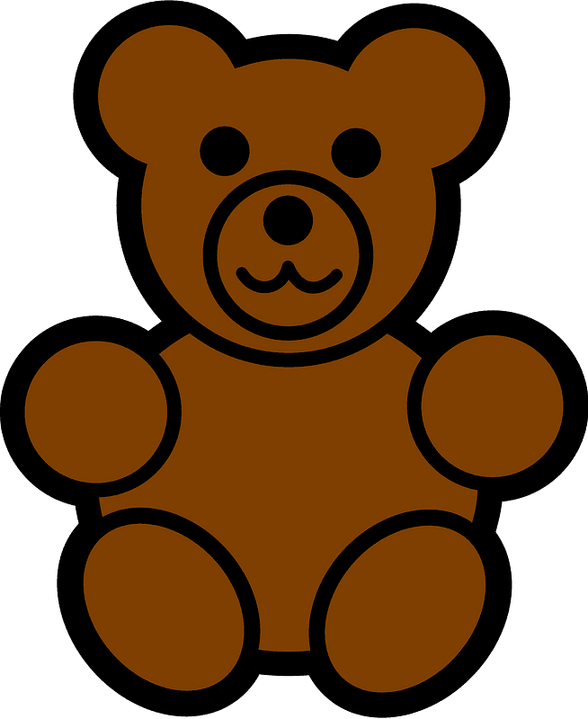 Teddy Bear Clipart transparent background 6