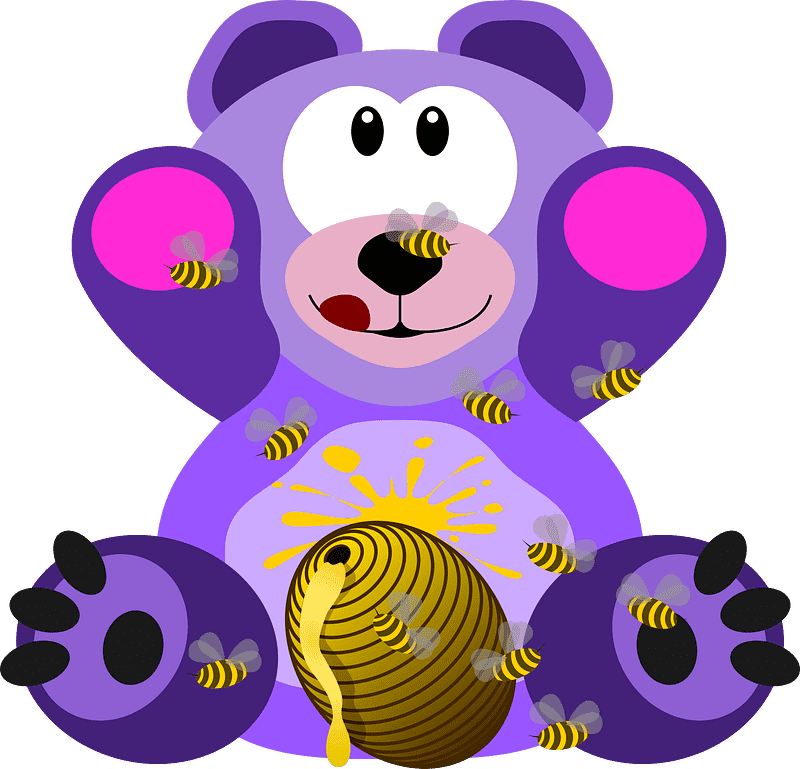 Teddy Bear Clipart transparent background 9