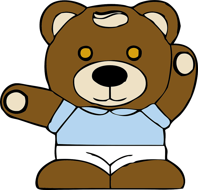 Teddy Bear Clipart transparent free