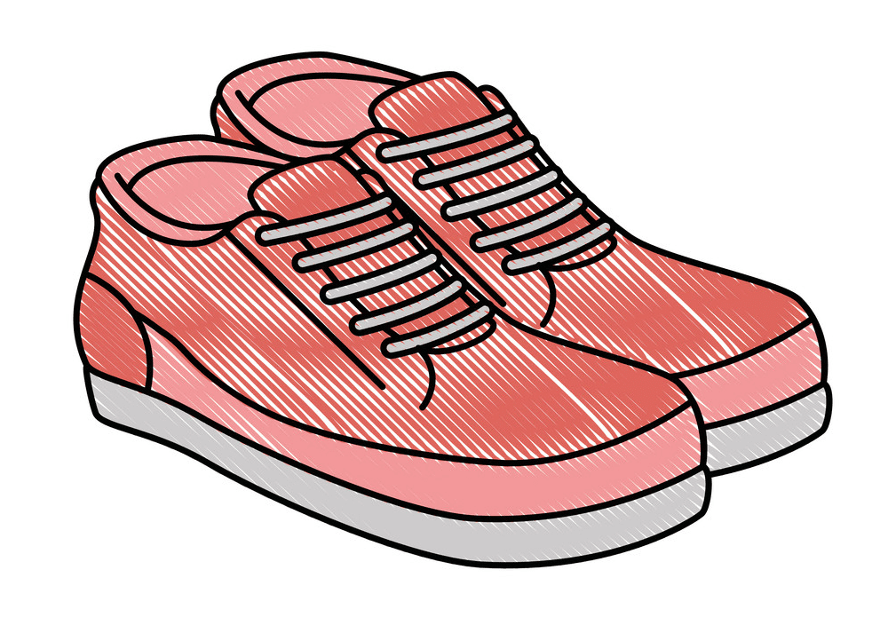 Tennis Shoes clipart for free