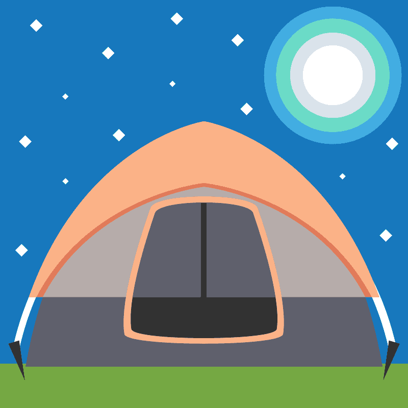 Tent clipart transparent background 3