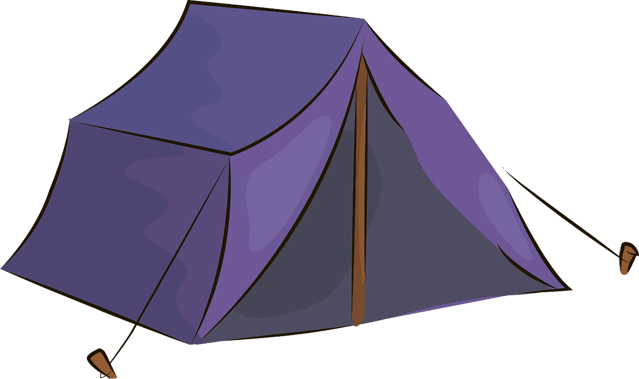 Tent clipart transparent for free