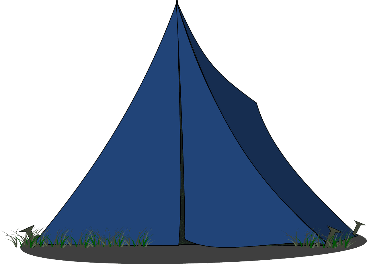 Tent clipart transparent png free