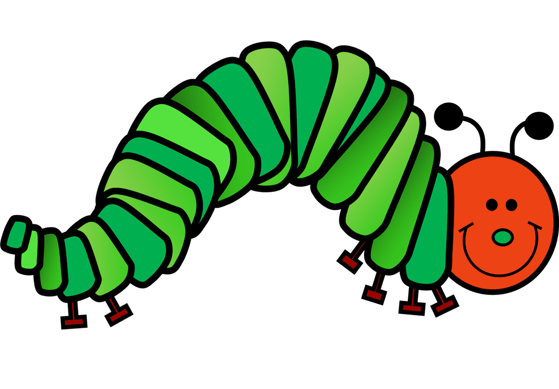 The Very Hungry Caterpillar clipart