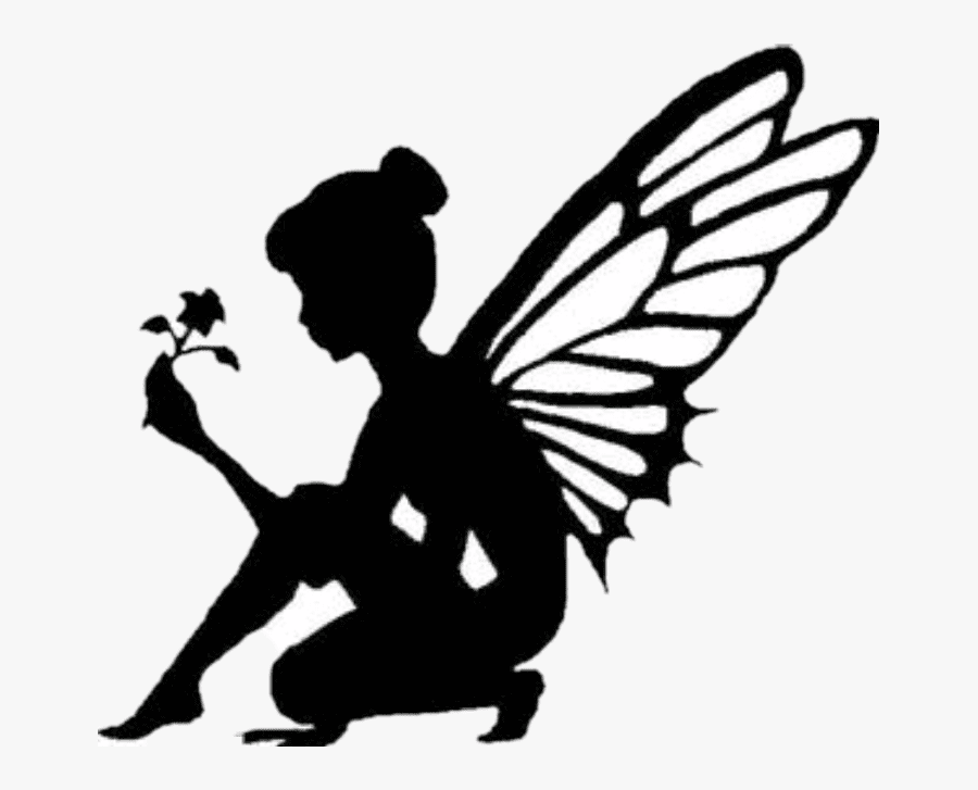 Tinkerbell Silhouette clipart free images