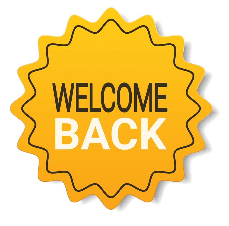 Welcome Back clipart 3