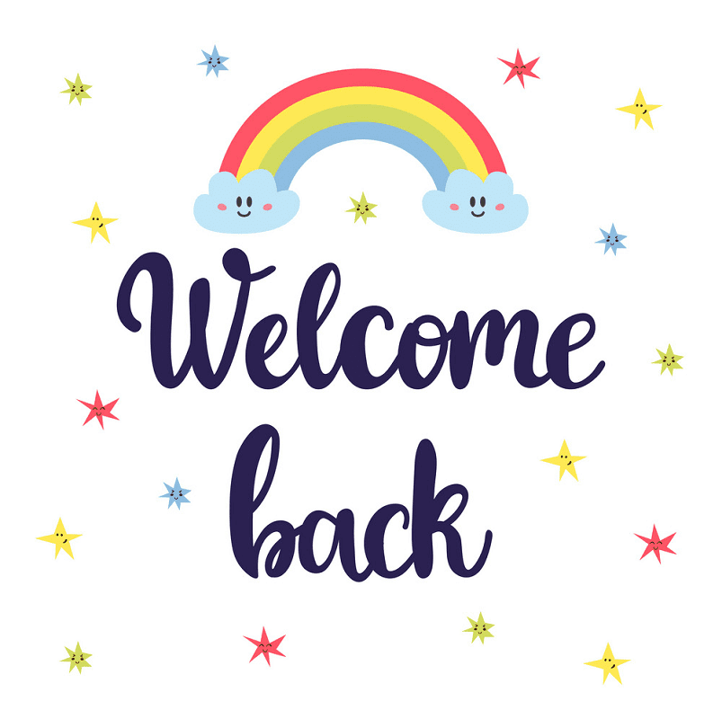 Welcome Back clipart 5