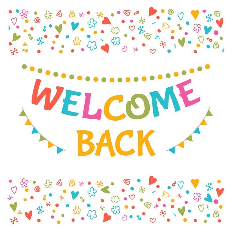 Welcome Back clipart 6