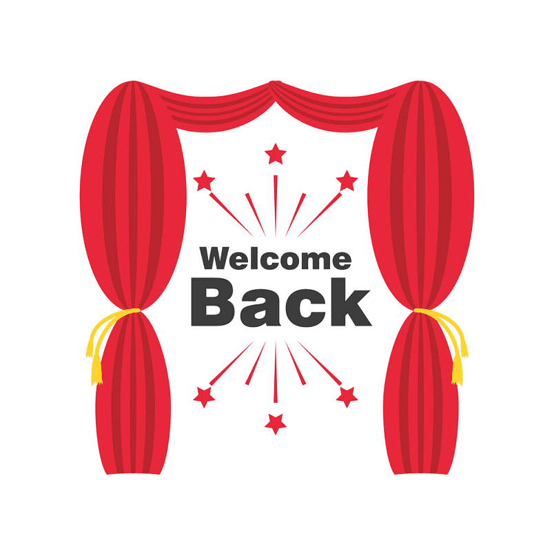 Welcome Back clipart image