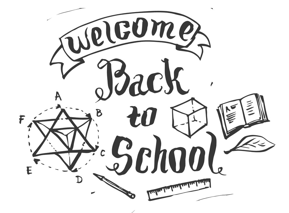 Welcome Back to School clipart 4