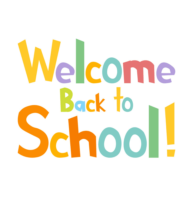 Welcome Back to School clipart 7