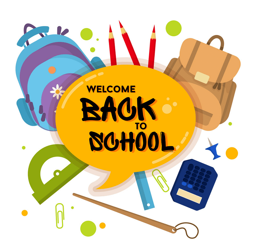 Welcome Back to School clipart image