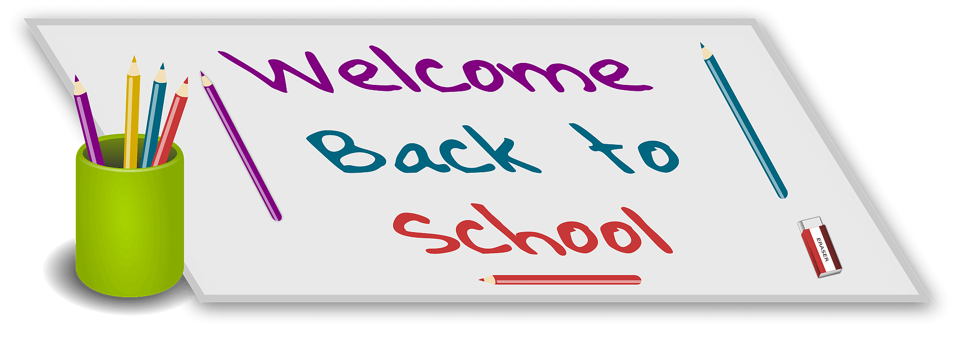 Welcome Back to School clipart transparent