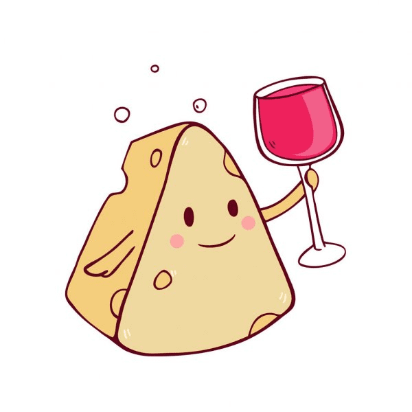 Wine and Cheese clipart 1