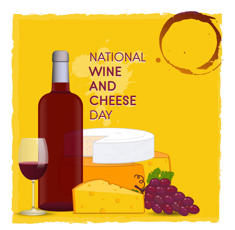 Wine and Cheese clipart 10