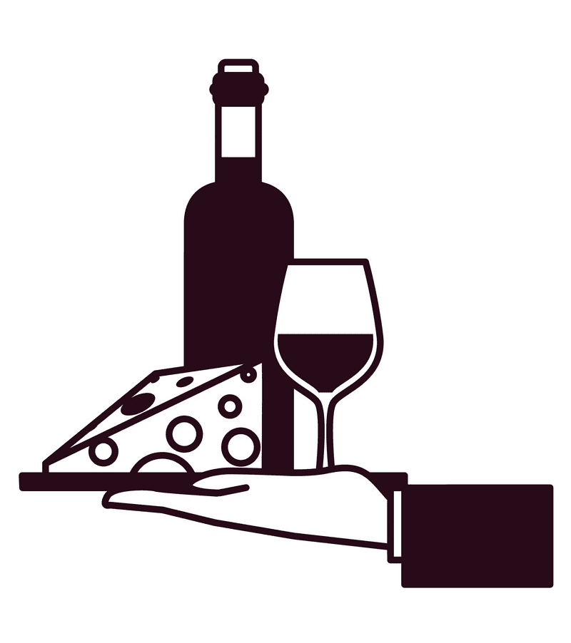 Wine and Cheese clipart 5