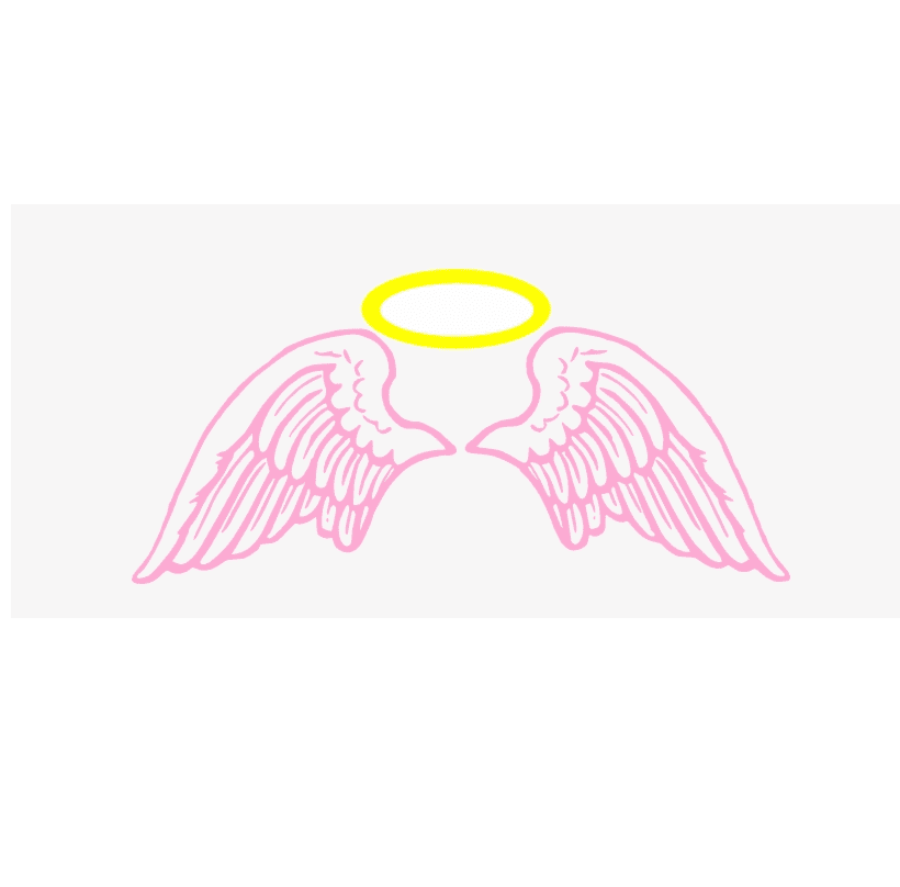 Wings and Halo clipart png image