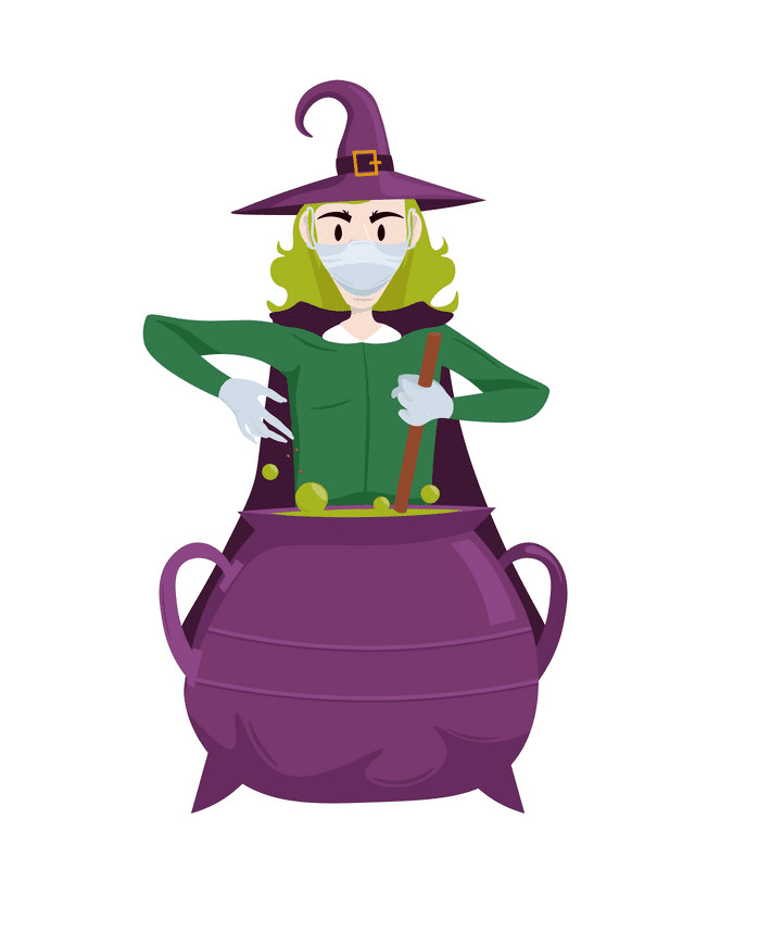Witch clipart 12