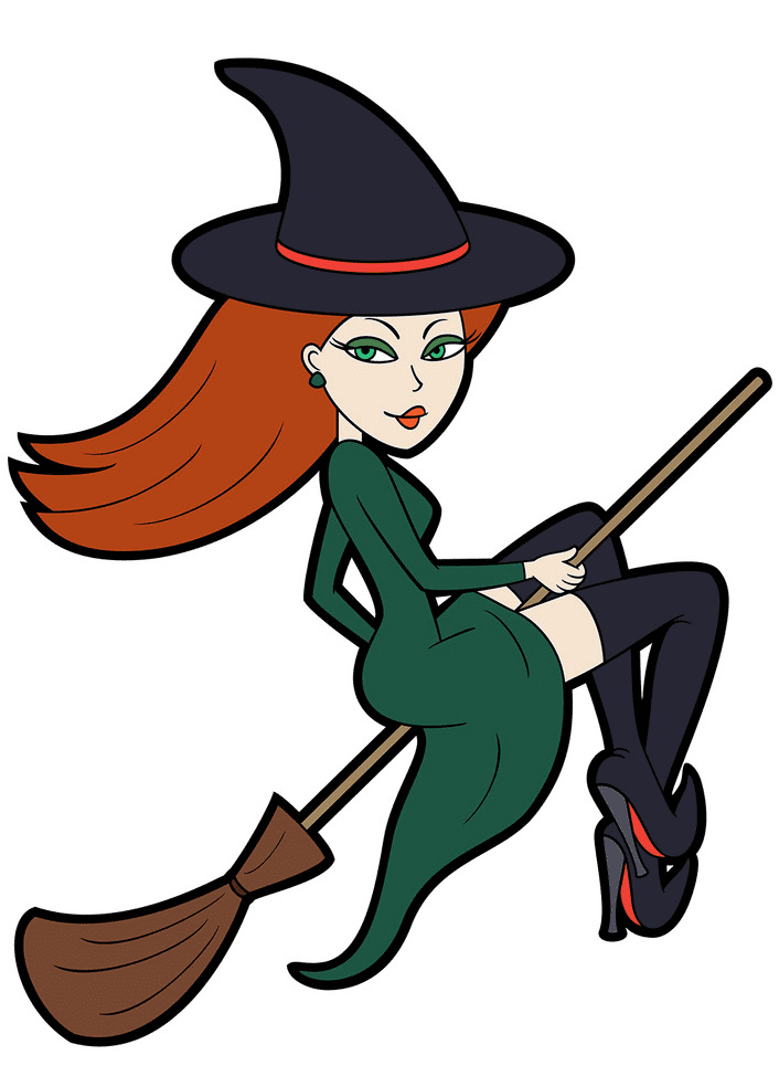 Witch clipart 13