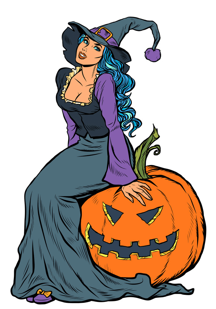 Witch clipart 15