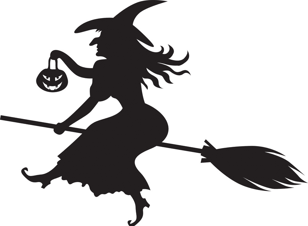 Witch clipart 2