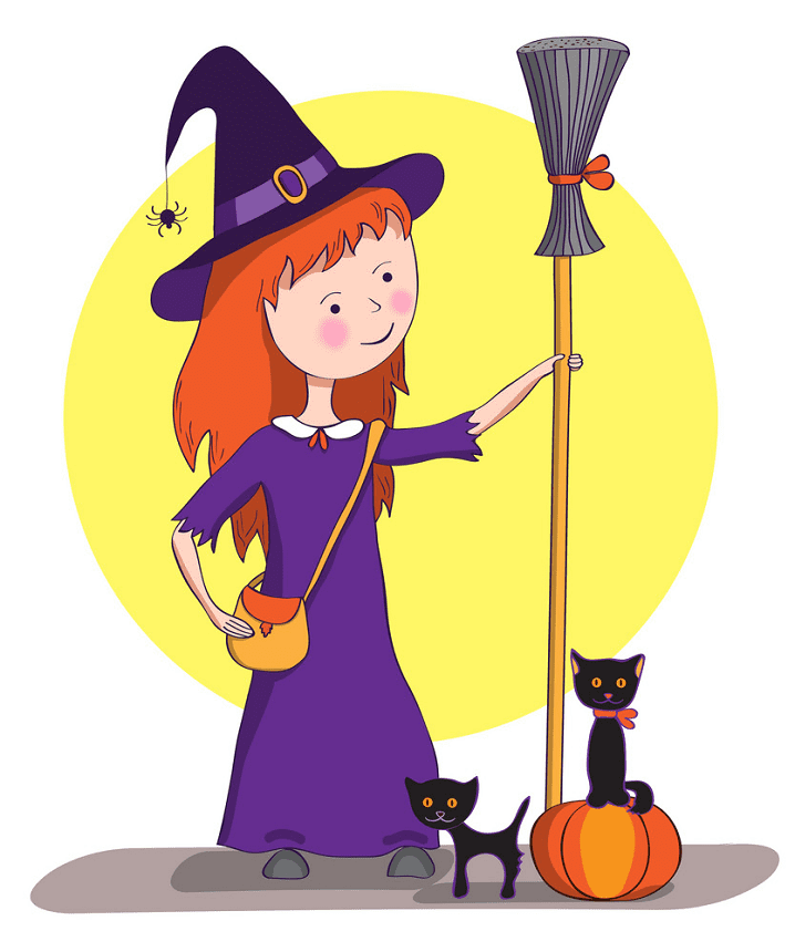 Witch clipart 5
